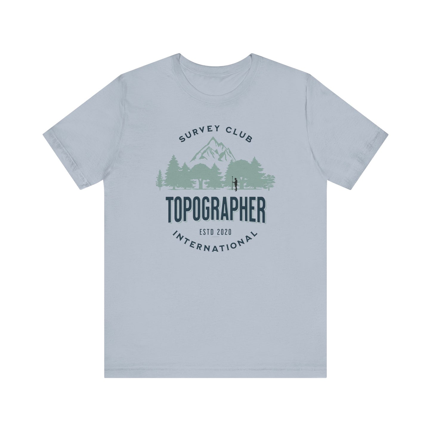 RURAL TOPOGRAPHER Jersey Short Sleeve Tee