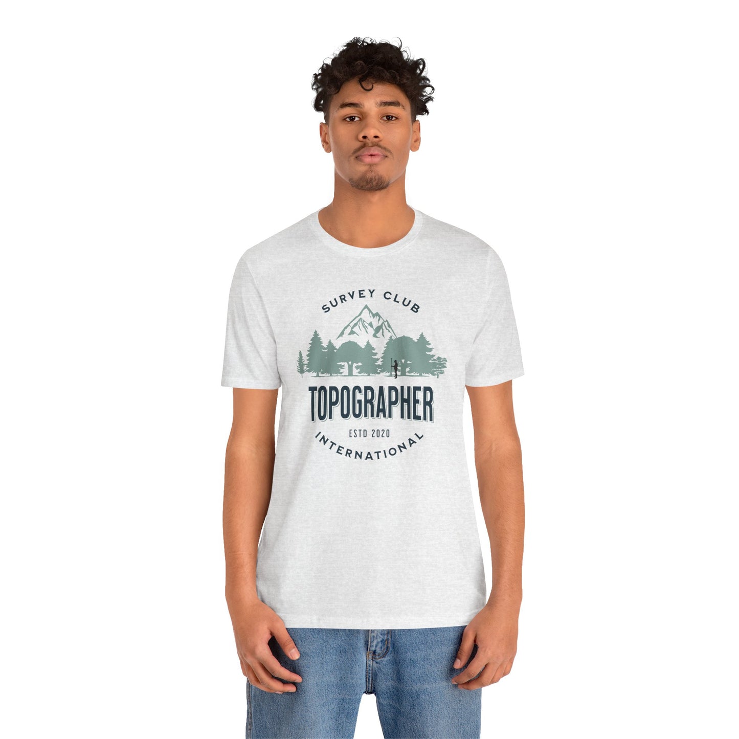 RURAL TOPOGRAPHER Jersey Short Sleeve Tee