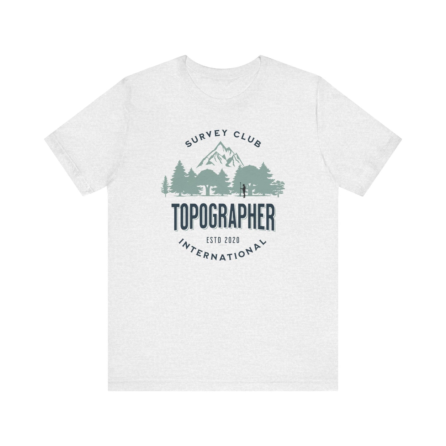 RURAL TOPOGRAPHER Jersey Short Sleeve Tee