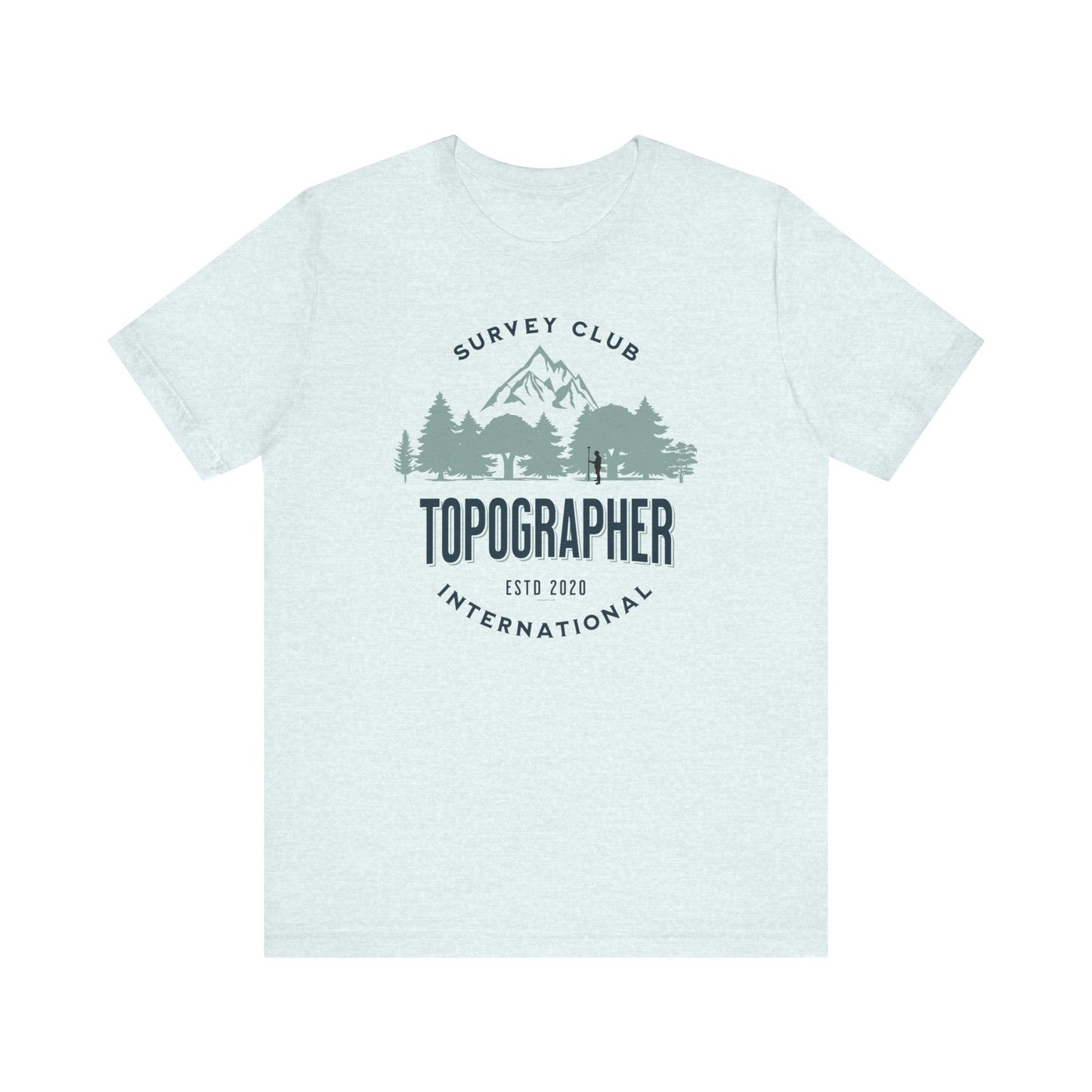 RURAL TOPOGRAPHER Jersey Short Sleeve Tee