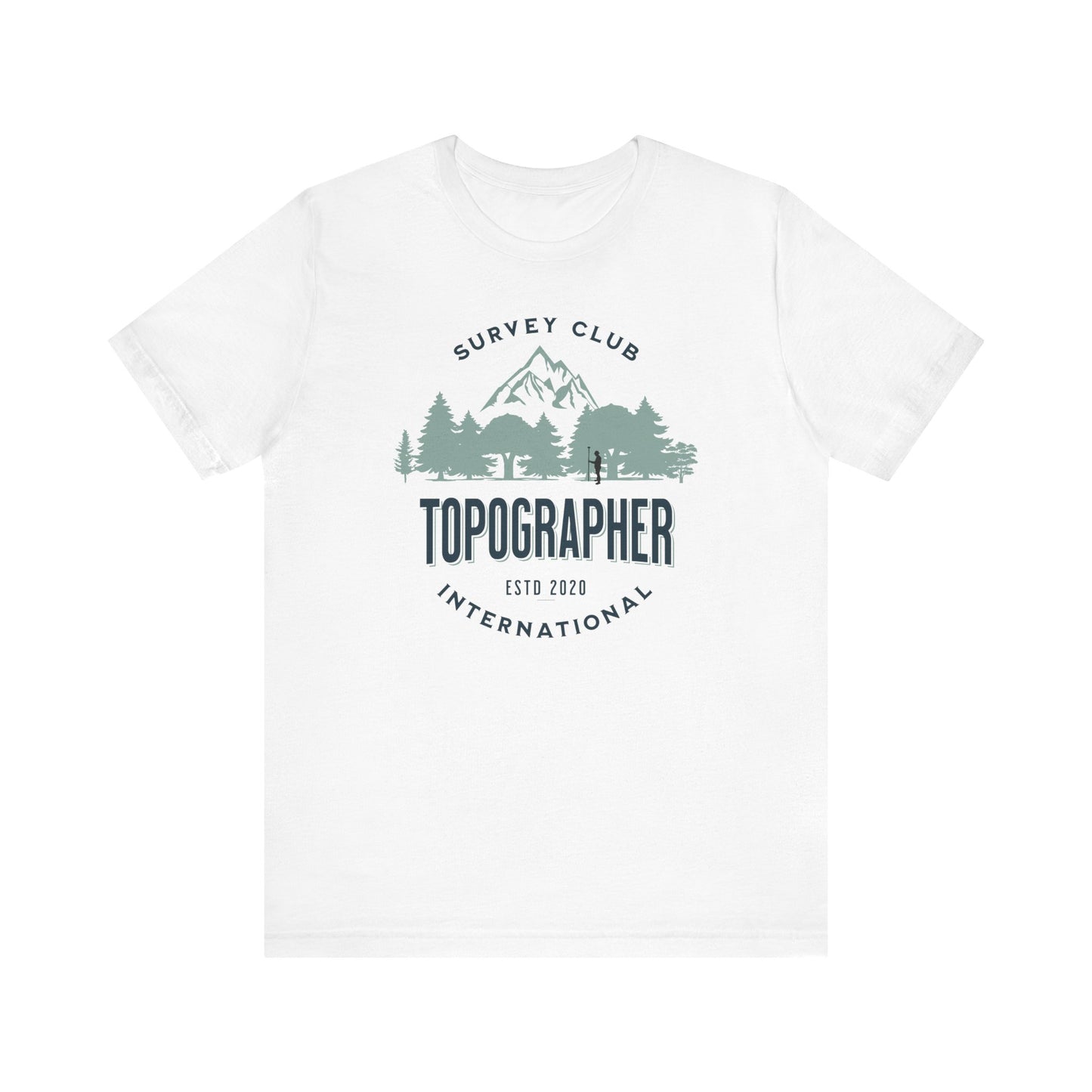 RURAL TOPOGRAPHER Jersey Short Sleeve Tee