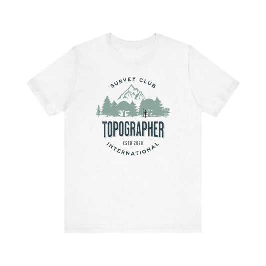 RURAL TOPOGRAPHER Jersey Short Sleeve Tee
