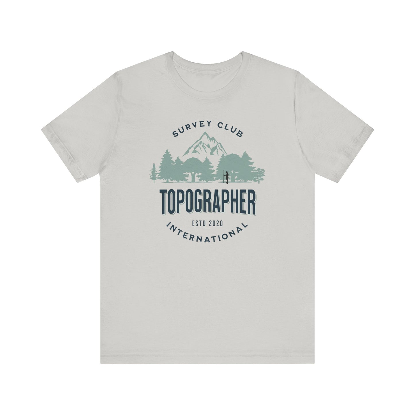 RURAL TOPOGRAPHER Jersey Short Sleeve Tee