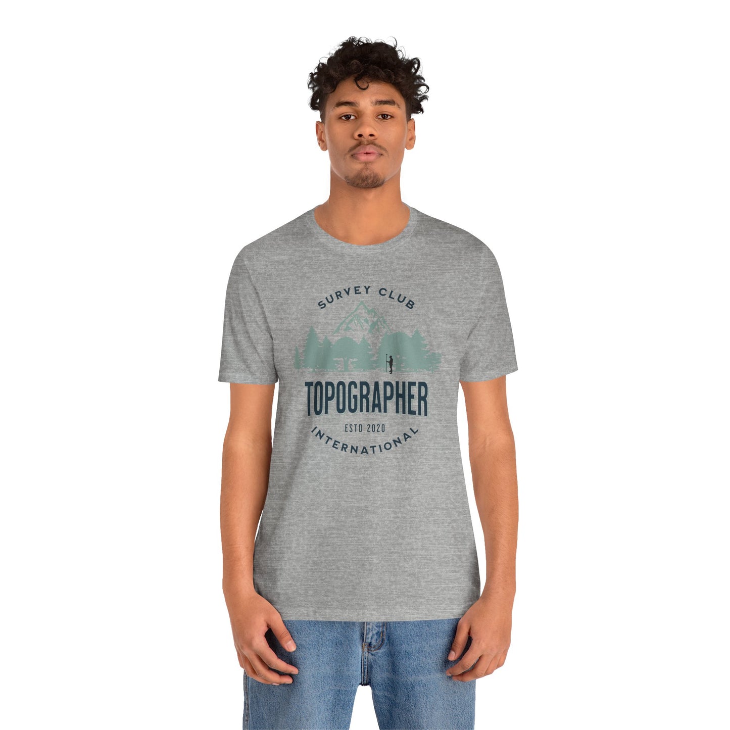 RURAL TOPOGRAPHER Jersey Short Sleeve Tee