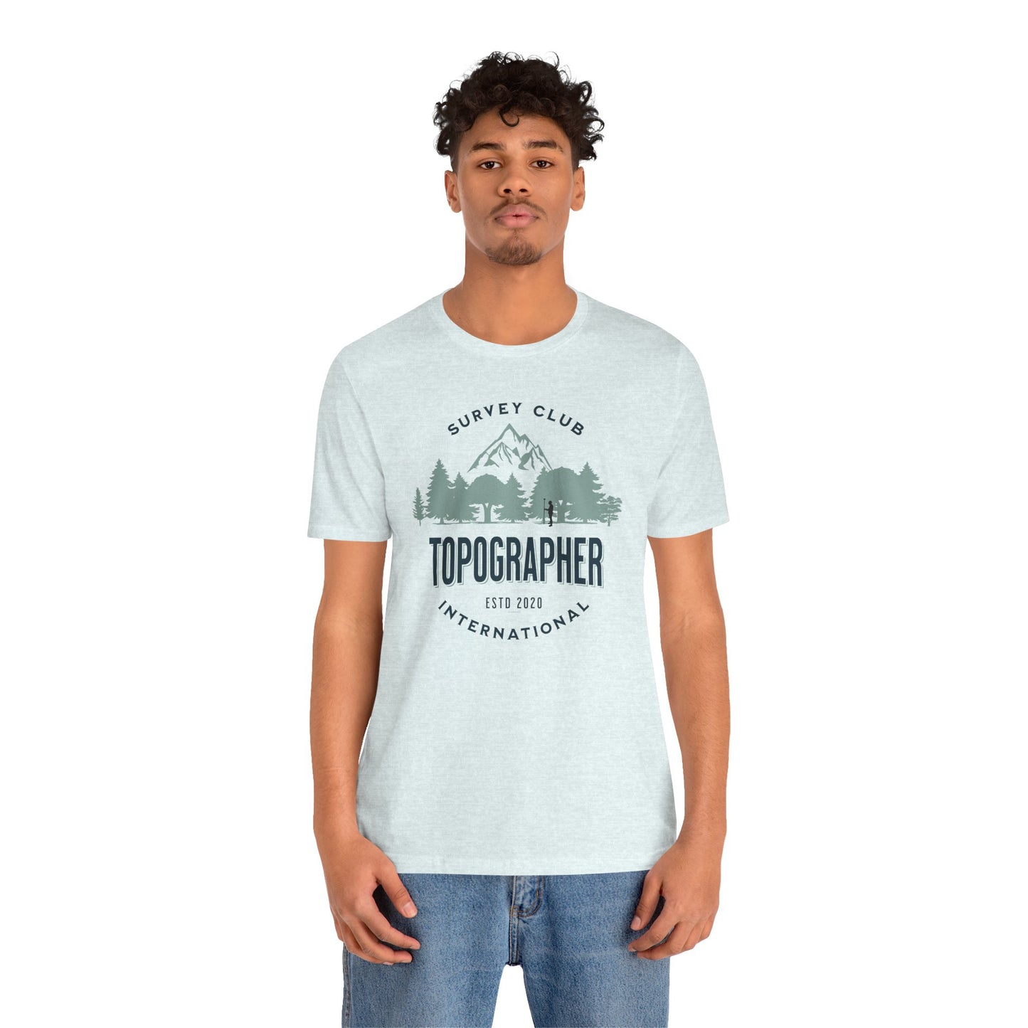 RURAL TOPOGRAPHER Jersey Short Sleeve Tee