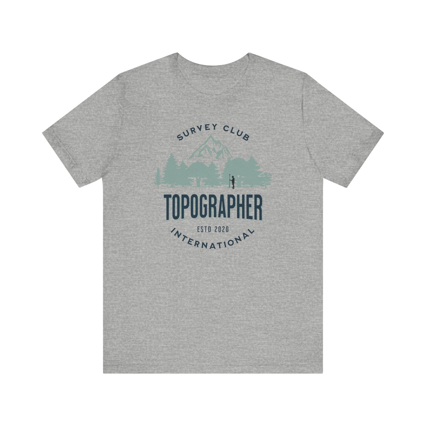 RURAL TOPOGRAPHER Jersey Short Sleeve Tee