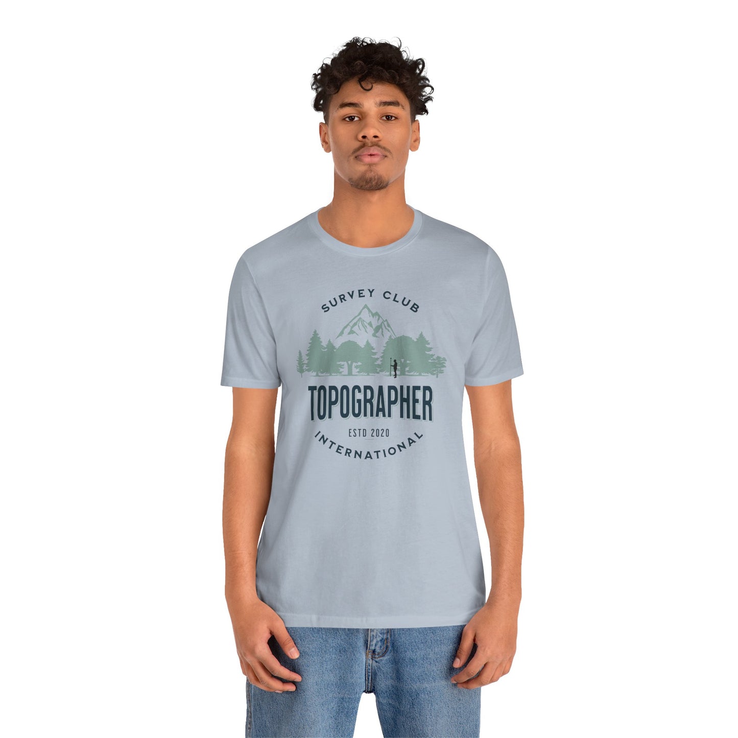 RURAL TOPOGRAPHER Jersey Short Sleeve Tee