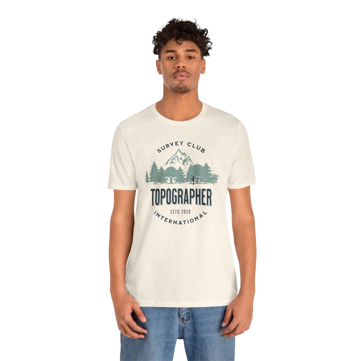 RURAL TOPOGRAPHER Jersey Short Sleeve Tee