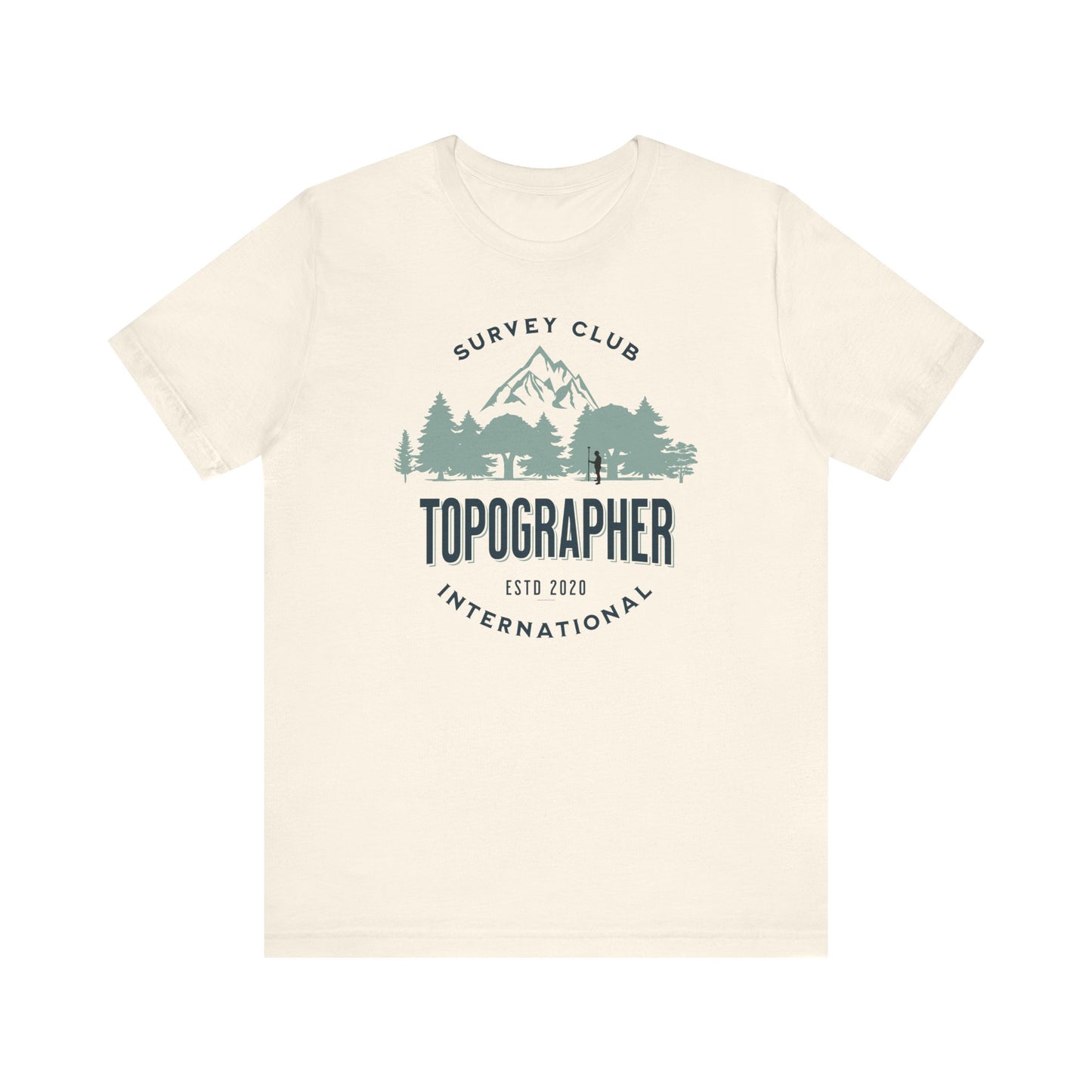 RURAL TOPOGRAPHER Jersey Short Sleeve Tee