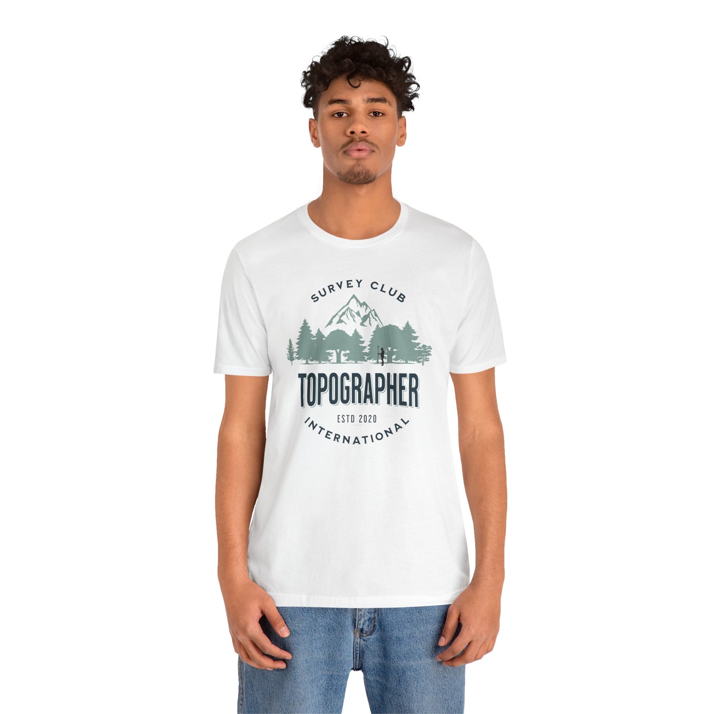 RURAL TOPOGRAPHER Jersey Short Sleeve Tee