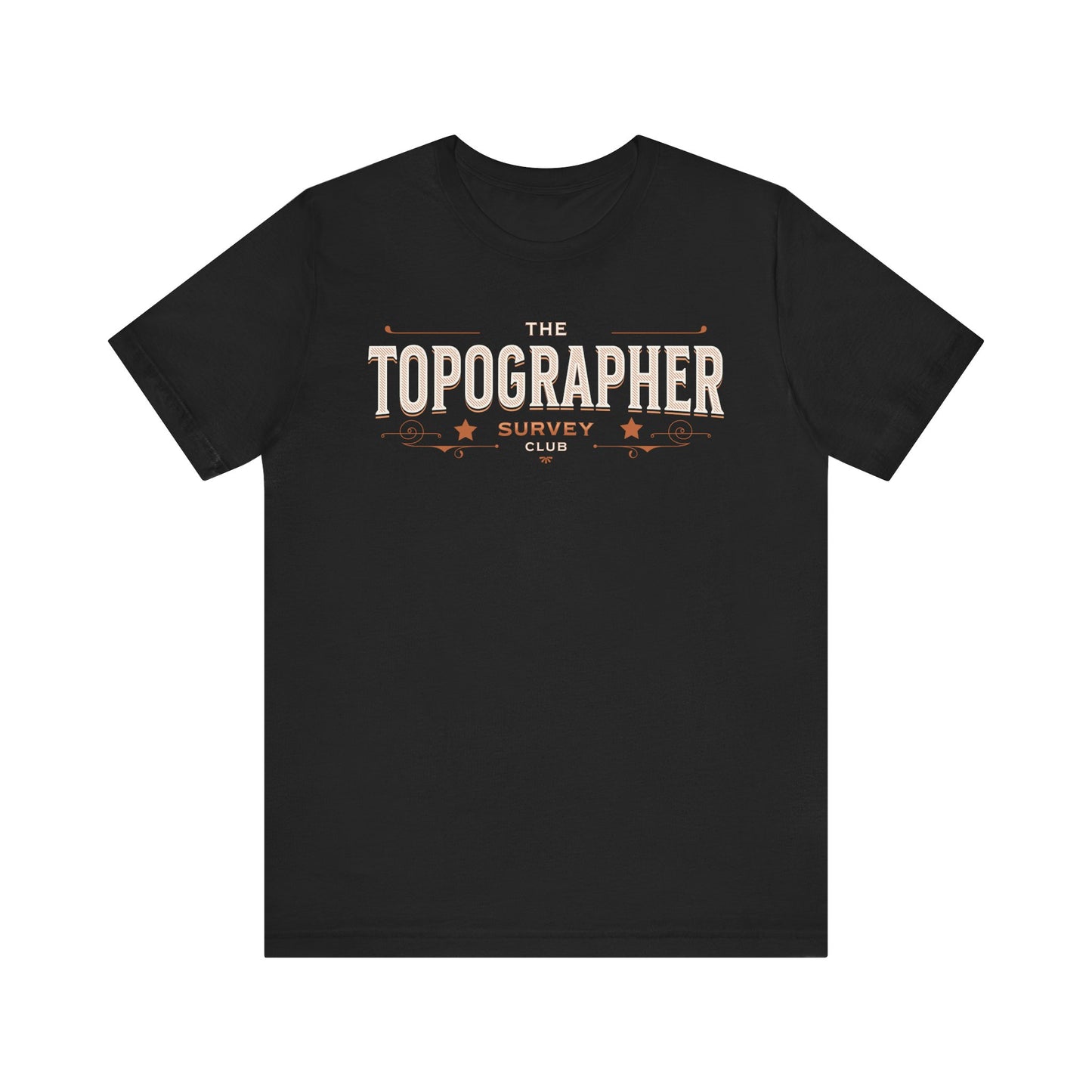 Topographer Tshirt - Unisex Jersey Short Sleeve Tee
