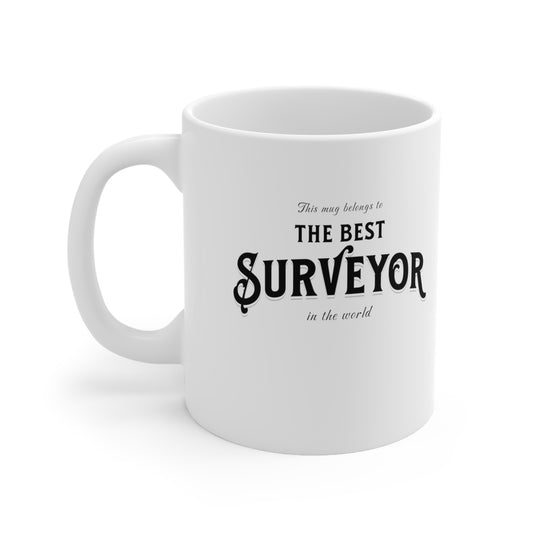 The Best Surveyor Mug 11oz